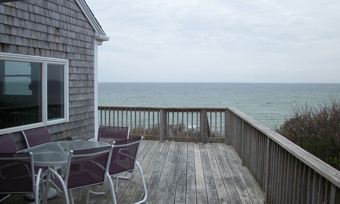 North Truro House | Beachside Retreat with Private Access and Ocean Views