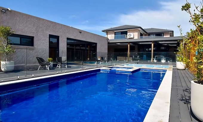 Capel Sound House | Experience Bayside Mansion: Pool, Spa & Alfresco Bliss