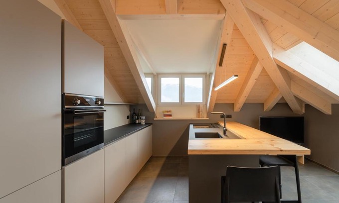 Cavalese Apartment | Top-Rated BB Attic Suite for Unforgettable Stays