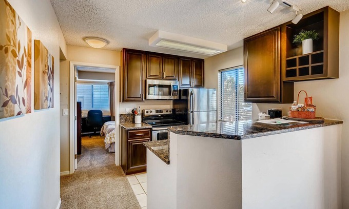 Englewood Condo | Cozy Two Bedroom Retreat in DTC Area with Breakfast
