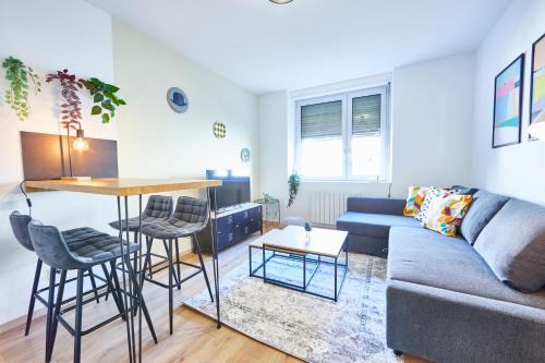 Mulhouse Apartment | BE-3G - Joli 2 pièces tout équipé pour 1-2 pers au 3ème étage au centre de Mulhouse