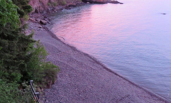 Tofte Condo | Experience Breathtaking Views of Lake Superior Above the Water