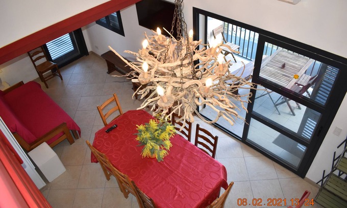 Bravone Apartment | Relaxing Retreat with Pool, Beach Access & Pet-Friendly Stay