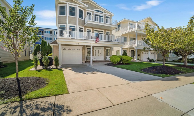 Southend House | Oceanview Retreat: Spacious Home with Elevator & Pool