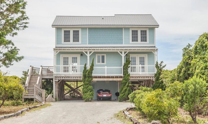 Caswell Beach House | Oceanfront Retreat at Beach Buzz by Oak Island Accommodations