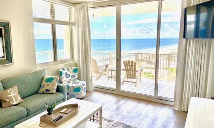 Fort Morgan Condo | Beach Club A1202: Direct Gulf View with Pool & Spa