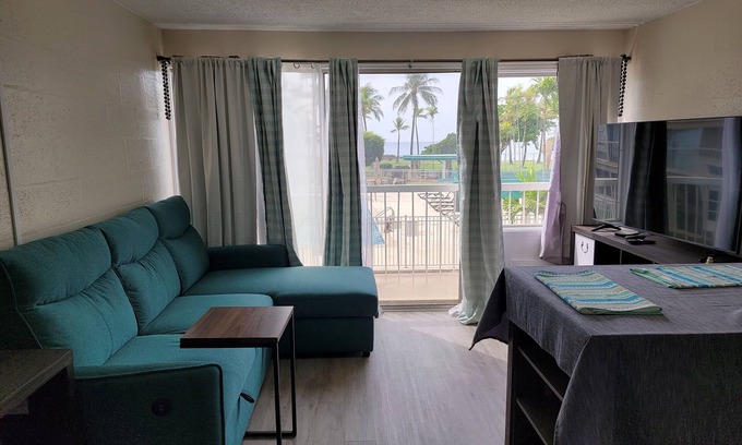 Waianae Apartment | Charming Beach Condo with Ocean View and Lagoon Access