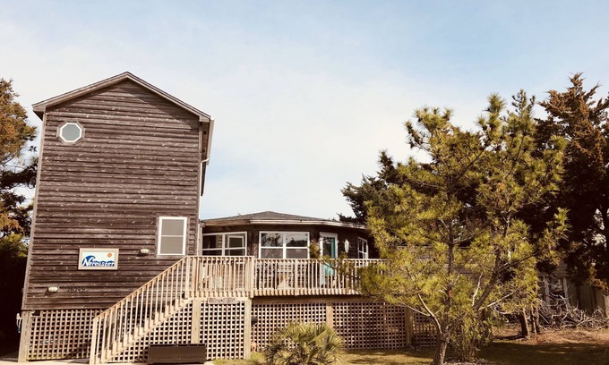 Wimble Shores House | Beach Cottage with Ocean View, Steps from Salvo Beach Access