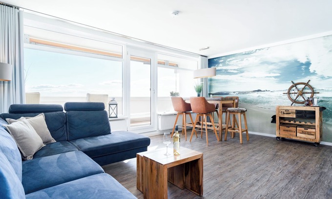 Sierksdorf Apartment | Beach Domicile 111: Oceanfront Oasis with Pool & Kitchen
