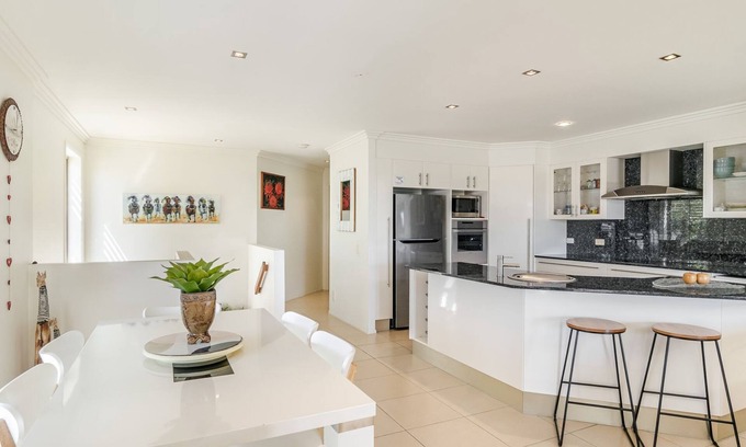 Yamba Villa | Idyllic Beach Escape with River Views and Family-Friendly Amenities