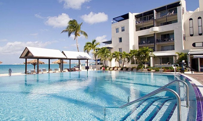 Simpson Bay Resort | Beachfront One-Bedroom Apartment with Pool Overlooking Bay