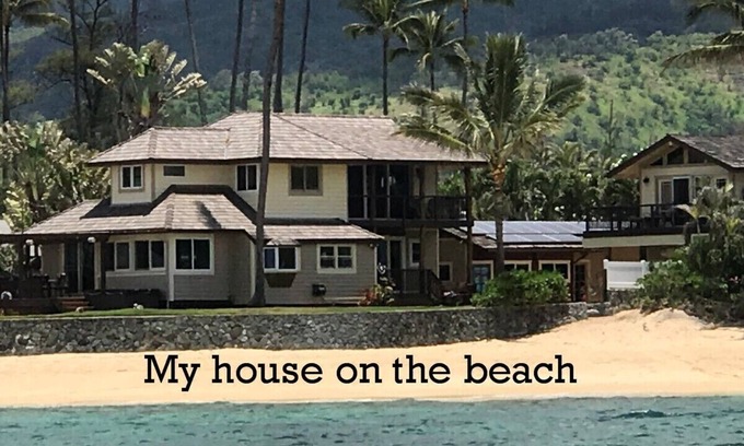 Waialua House | Oceanfront Haven with 180° Views and Amazing Amenities