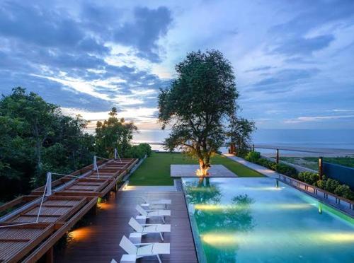 Cha-am Apartment | Oceanfront Condo at Baan Thew Talay - Family Friendly Escape