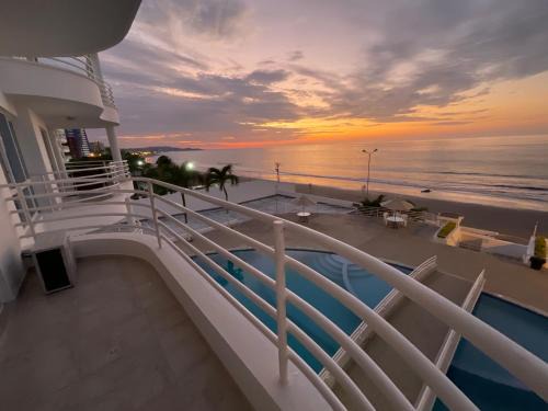 Tonsupa Apartment | Oceanfront Condo at Tonsupa: Pet-Friendly with Pool Access