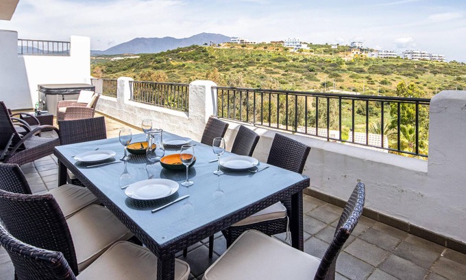 Bahia de Casares House | Elegant 4-Bedroom Retreat with Ocean Views in Bahia de Casares