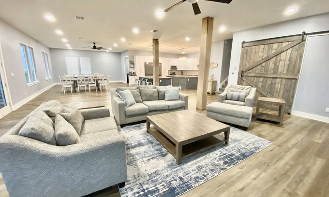 Freeport House | Beach Front Home with Game Room & Theater - Rated 10/10!