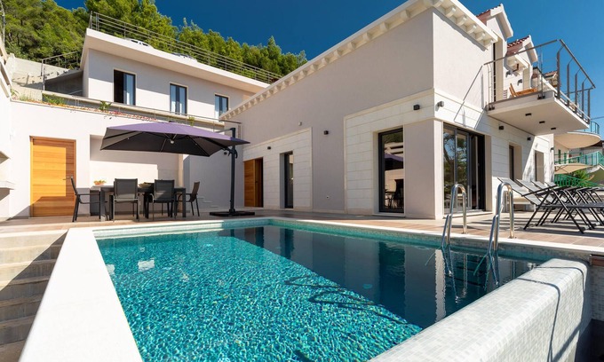 Blato House | Exclusive Vacation Home with Pool & Oceanfront Jacuzzi