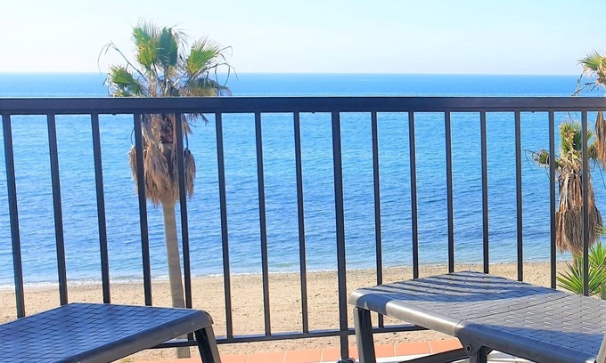 Sitio de Calahonda Apartment | Oceanfront Escape at Dona Lola Beach Resort, Marbella