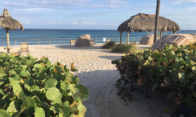 Hillsboro Beach Villa | Beach Front Villa: Steps from the Shore with Ocean Views