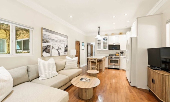 West Beach Apartment | Beach Getaway: Steps from Ocean, Downtown & Funk Zone Fun