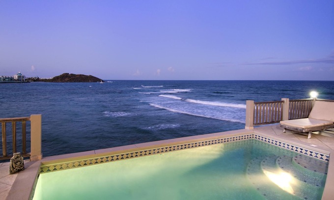 Dawn Beach Estates House | Oceanfront Villa at Beach House Younes - Guest Rated 9/10