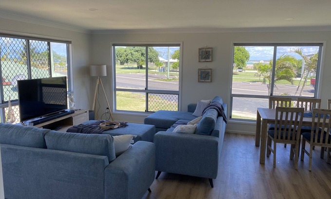 Elliott Heads House | Beach House: Pet-Friendly Retreat with Ocean Views