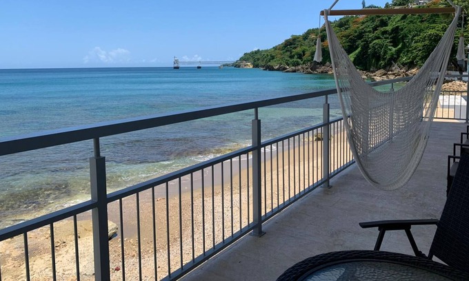 Aguadilla Pueblo House | Ocean View Beach House with Family-Friendly Amenities