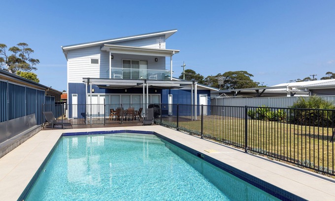 Callala Beach House | BEACH KING Family Home: Pool and Cubby House by the Shore