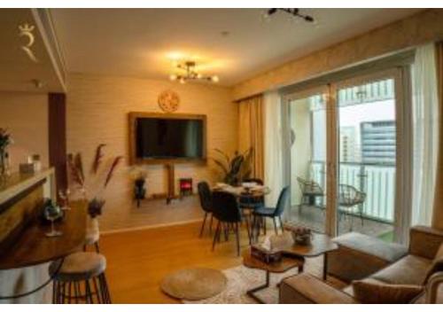 Al Raha Beach Apartment | Beach Plaza Nest 1BR - at Al Muneera, Al Raha