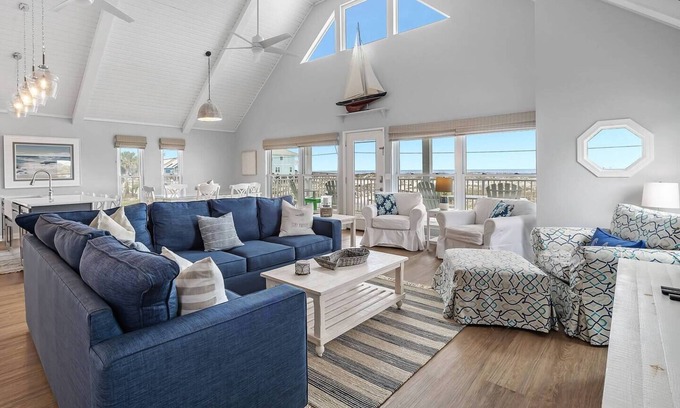 Gulf Shores House | Oceanfront Retreat with Private Pool and Spiral Slide