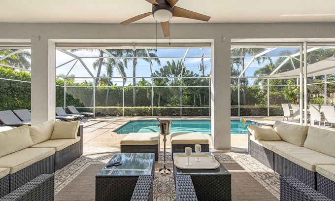 Naples Park Villa | Beach Walk Villa: Oceanfront Retreat with Private Pool
