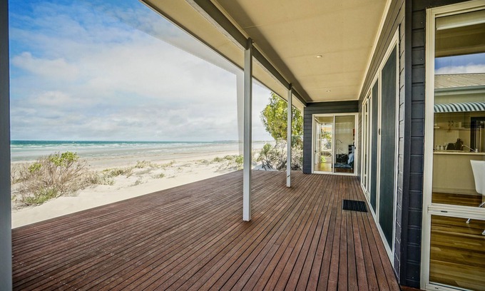 North Beach House | Beachfront Escape: 3BR Home with Ocean View & Spa