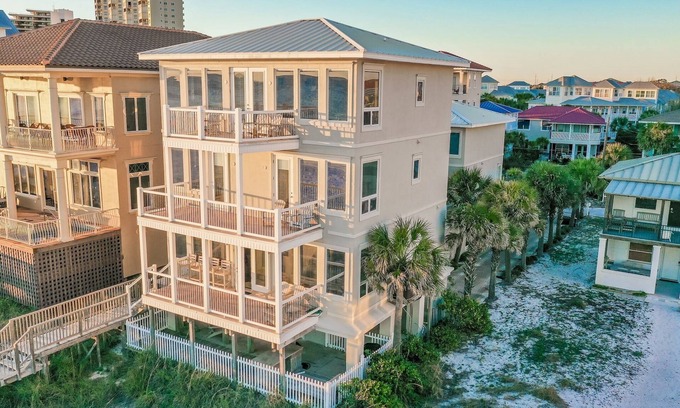Miramar Beach House | Seaside Retreat: Spacious 7-Bed Beachfront Home with Pool