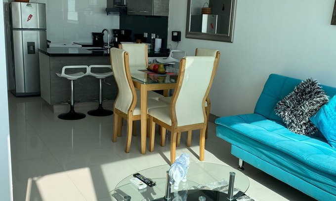 El Bosque Apartment | Beachfront Apartment with Pool and Ocean View Awaits You