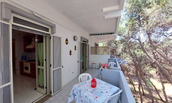 Rivabella Apartment | Beachfront apartment beach below