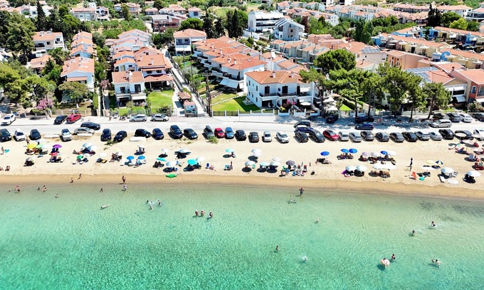 Nikita House | Beachfront Bliss in Nikiti, Spacious 2 Story Villa with Stunning Sea Views