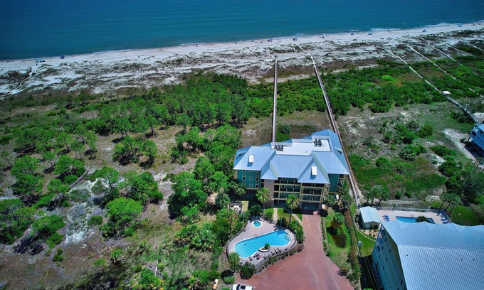 Cape San Blas Condo | Beachfront, Boat Parking, Pool/Hot Tub, Gulf Views