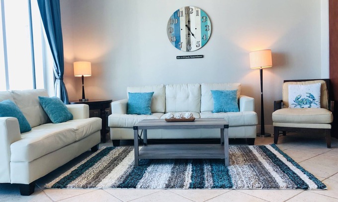 South Padre Island Condo | Ocean View Condo at Sapphire with Pool & Spa Amenities