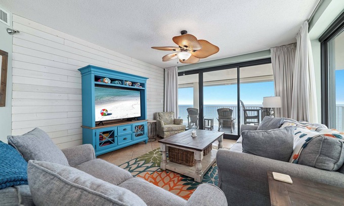 Orange Beach Condo | BEACHFRONT CONDO WITH CORNER BALCONY!