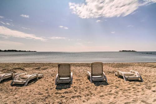 Milford House | Beachfront Retreat in Connecticut with Ocean Views