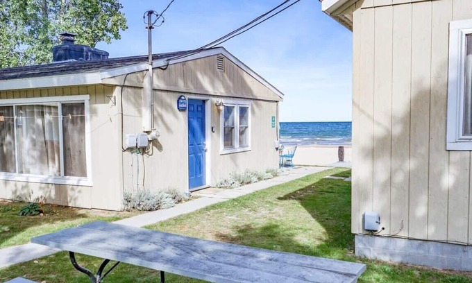 Oscoda House | Pet-Friendly Beachfront Cottage with Ocean Views on Lake Huron