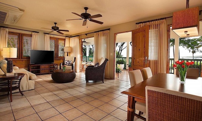 Carenero Apartment | Beachfront Escape with Pool, Spa & Direct Beach Access