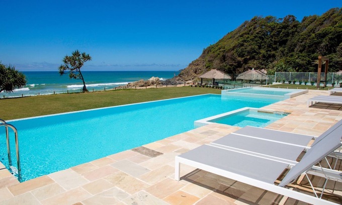 Coffs Harbour House | Top-Rated Beach Mansion with Private Pool & Ocean View