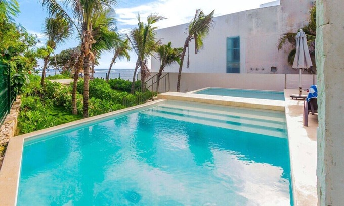 Akumal Condo | Private Poolside Balcony, Oceanview & Beach Access Awaits