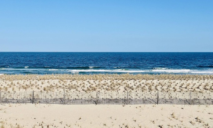 Seaside Heights Condo | Beachfront Escape with Pool and Ocean Views Awaits You