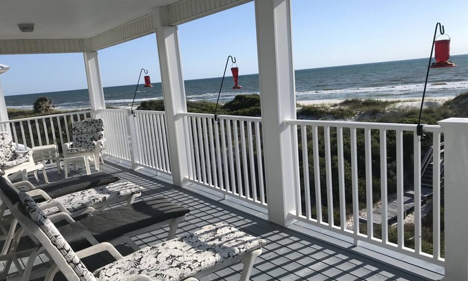 Port St. Joe House | Beachfront Getaway Near State Park with Ocean View Amenities