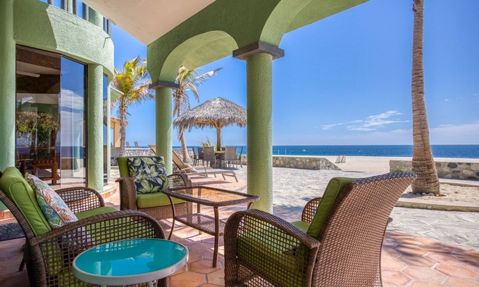 Los Barriles Villa | Beachfront House Los Barriles - Prime Location & Ocean View