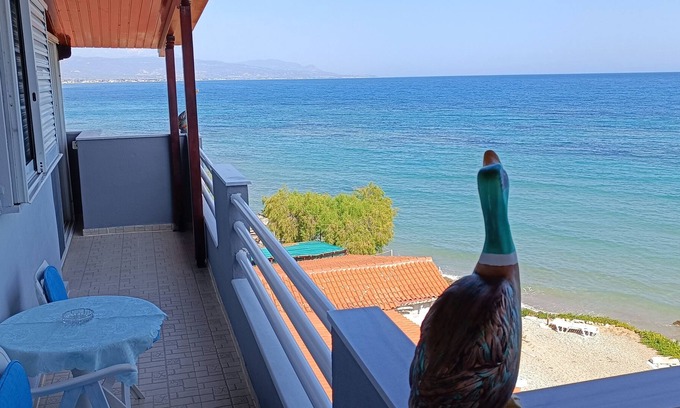 Korithion Apartment | Beachfront luxury apartment On the Sand I I