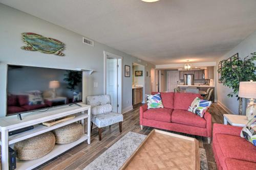 South Nags Head Apartment | Oceanfront Nags Head Condo with Private Balcony Awaits!