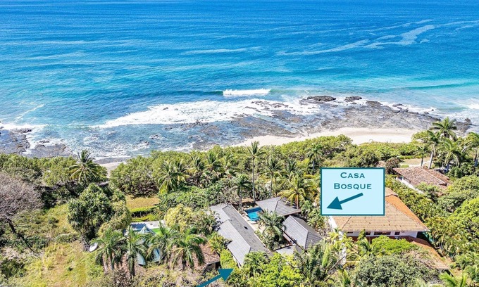 Rio Seco House | Oceanfront Surf Retreat at Playa Negra - Ideal for Adventurers